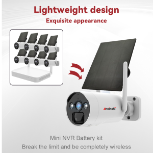 WiFi Solar Bullet 4 Camera Kits