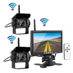 Backup Camera Kit Monitor 2 Cameras image