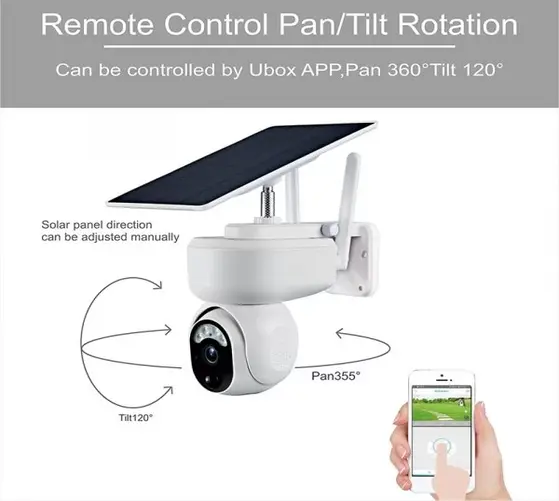 Premium-high-definition zero blind spot house security camera