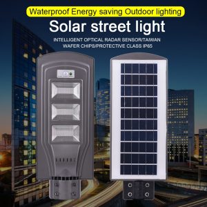 Sensor & Light Control Solar Power Street Light