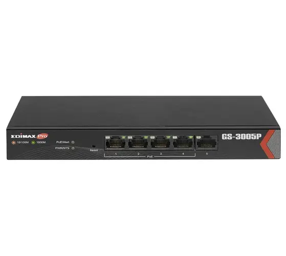 5-Port Gigabit witch with 4 PoE