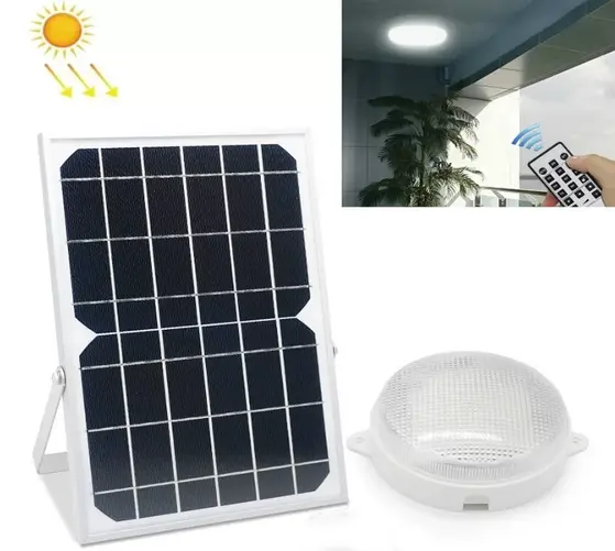 10W 36 LEDs Solar Ceiling Light