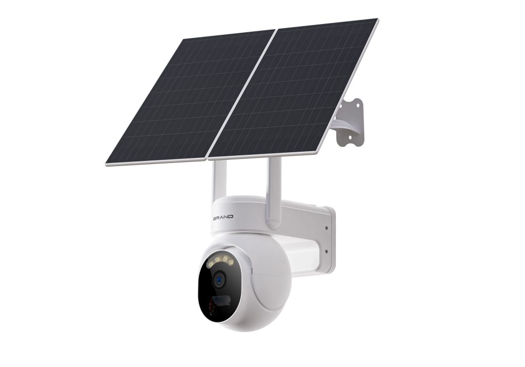 solar security camera image